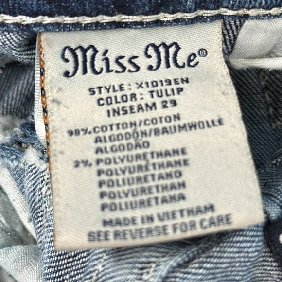 MISS ME Easy Boot Jeans, Size 29, GUC, MAKE AN OFFER!!! - Picture 12 of 12